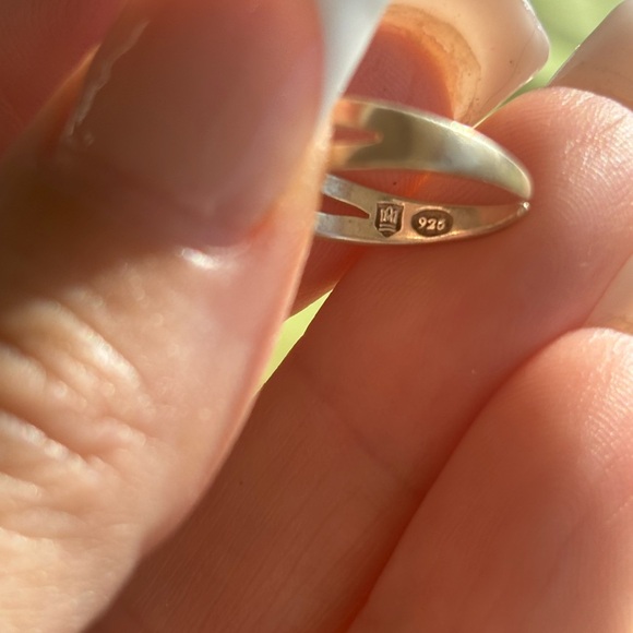 925 Silver Infinity Ring or toe ring - Picture 3 of 6